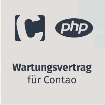 Wartungsvertrag für Contao, PHP und Erweiterungen